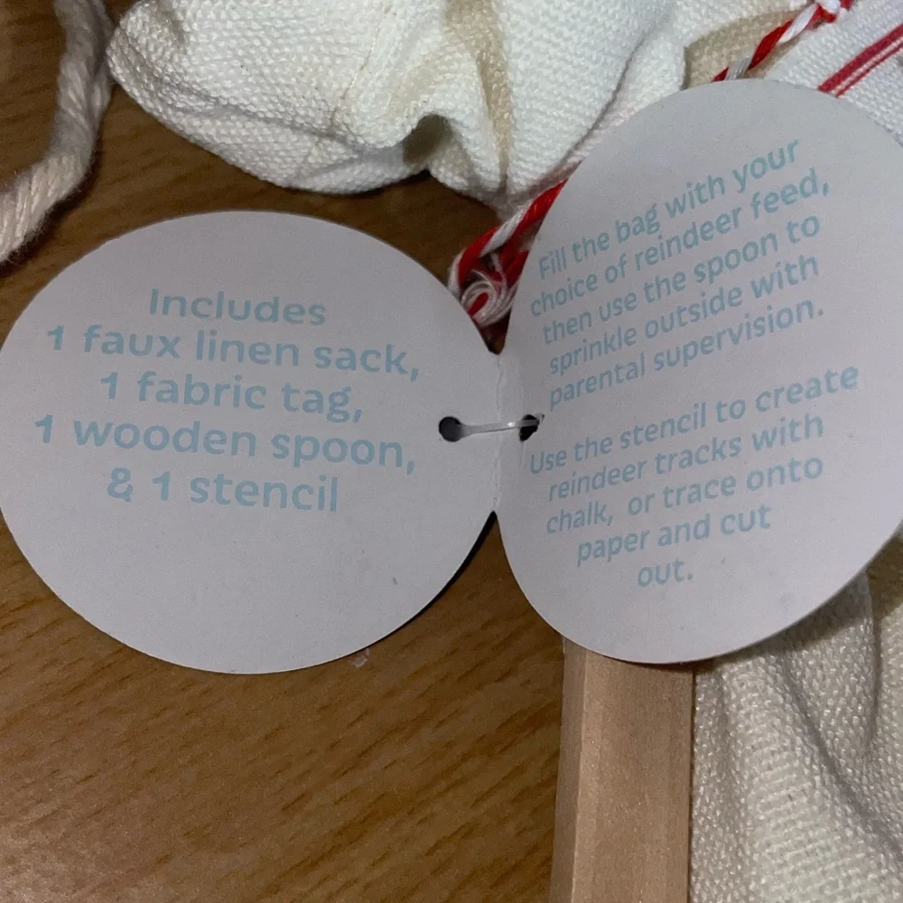 Target Santa Cookie Tray & Reindeer Evidence Bag